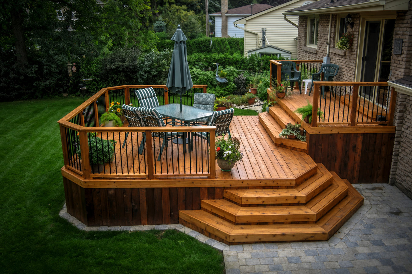Multi-level decks in Delray Beach, FL